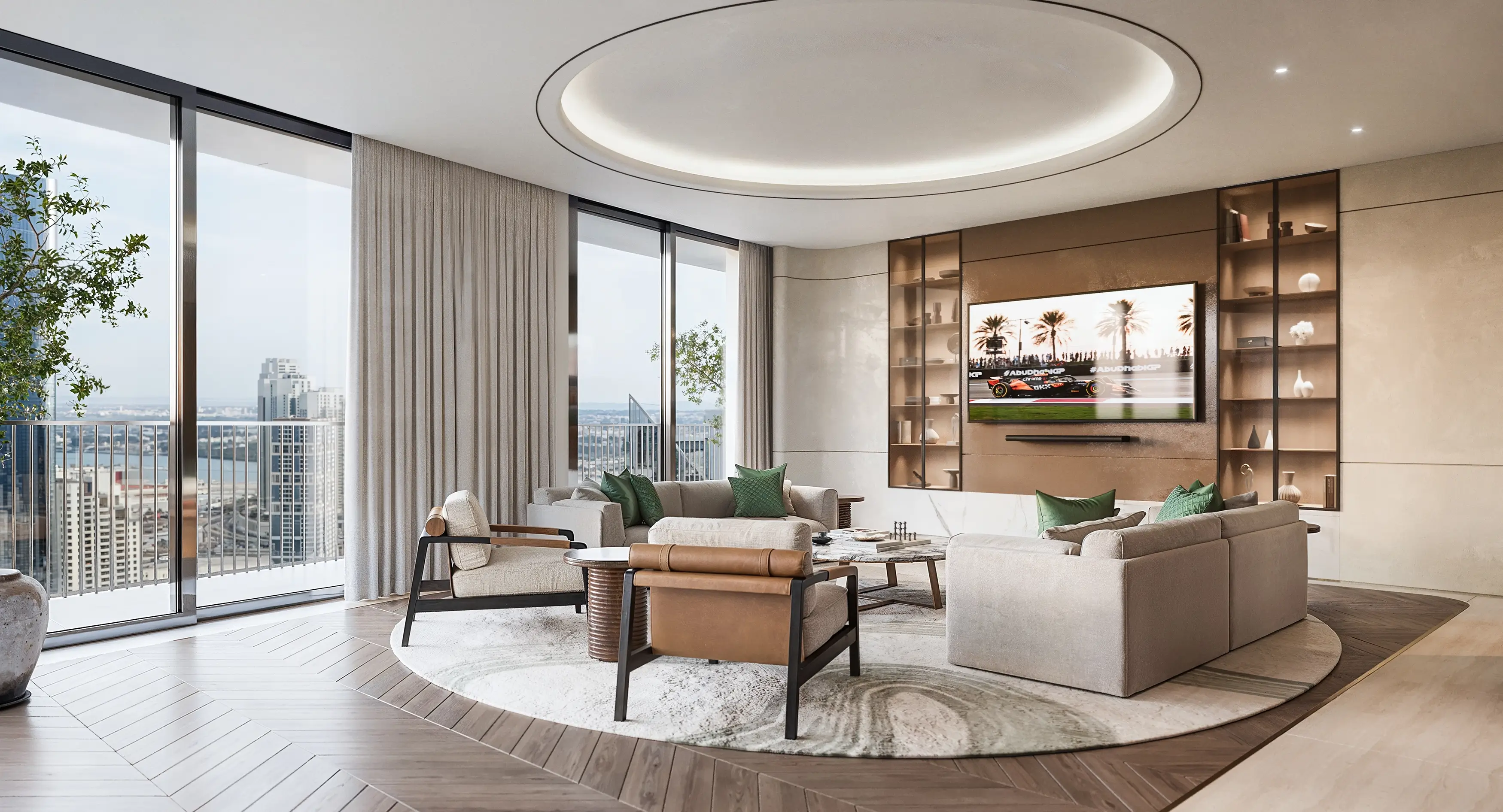 3 Bedroom suite living room