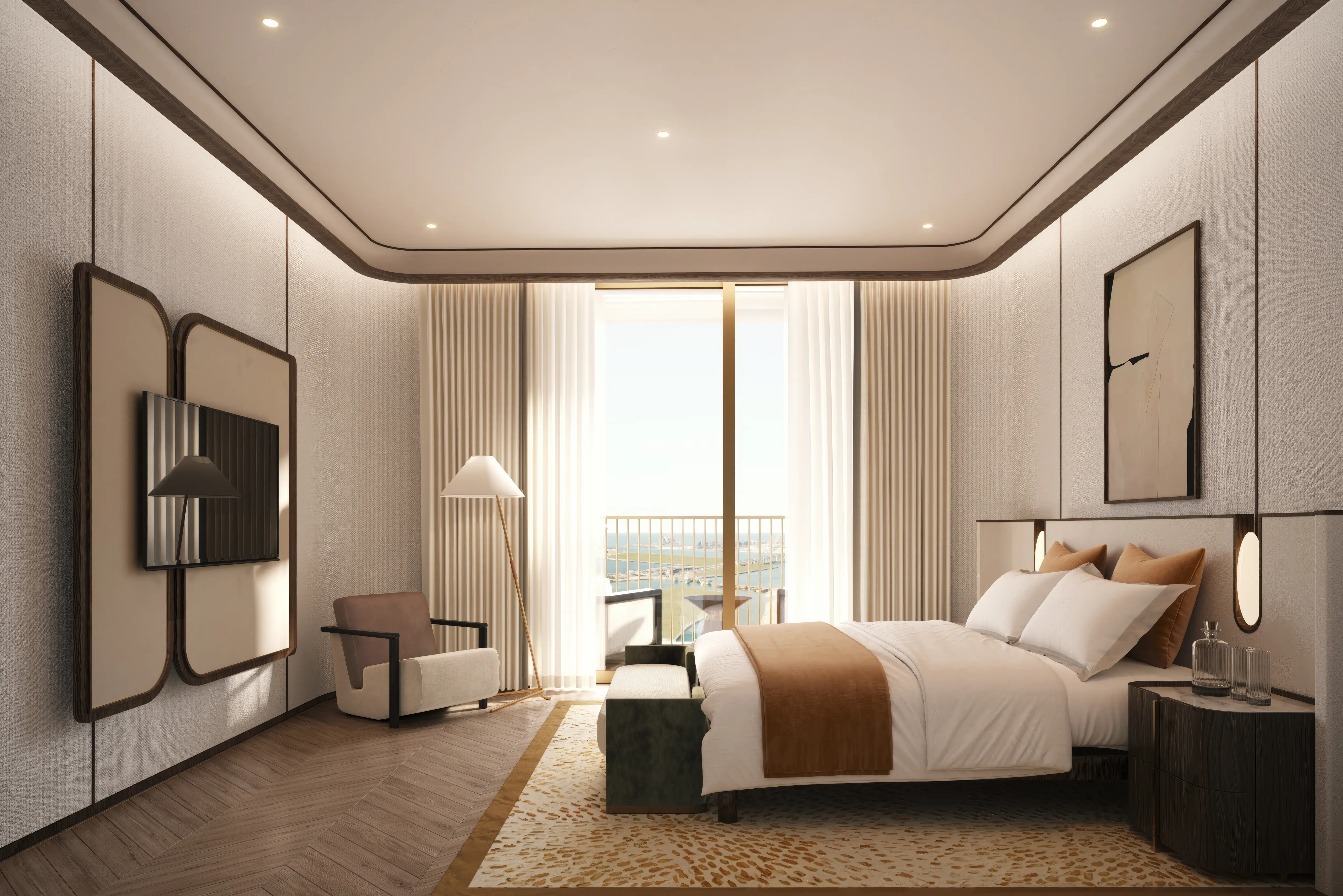3 Bedroom suite master bedroom
